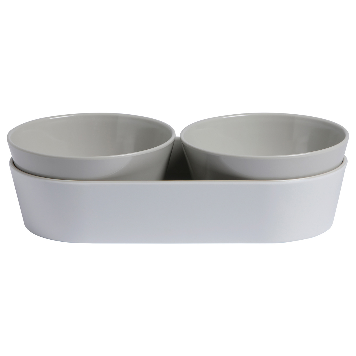 Set Aperitivo Melamina Summer – Bone, 3 Pc