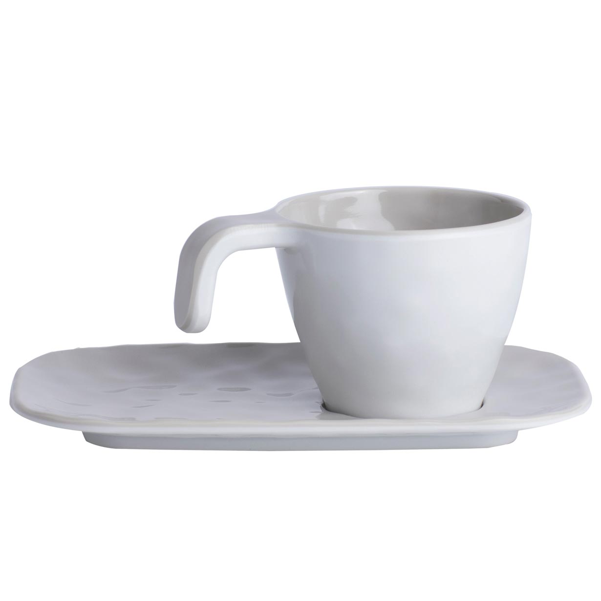 Set Café Melamina Summer – Bone, 6