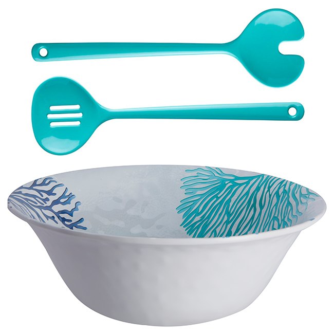 Ensaladera Con Cubiertos Harmony – Mare, Set 3 P