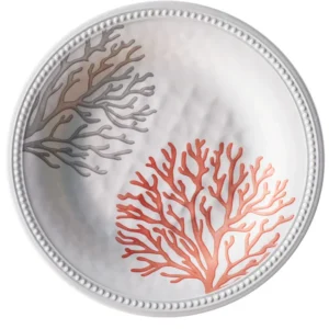 Plato Melamina Llano Harmony – Coral, 6