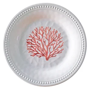 Plato Melamina Postre Harmony – Coral, 6