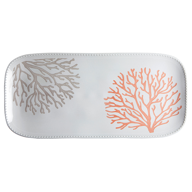 Set 2 Fuentes Melamina Harmony – Coral, Set 2