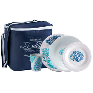 Pack Vajilla Melamina Harmony – Mare, 4 Servicios – 1