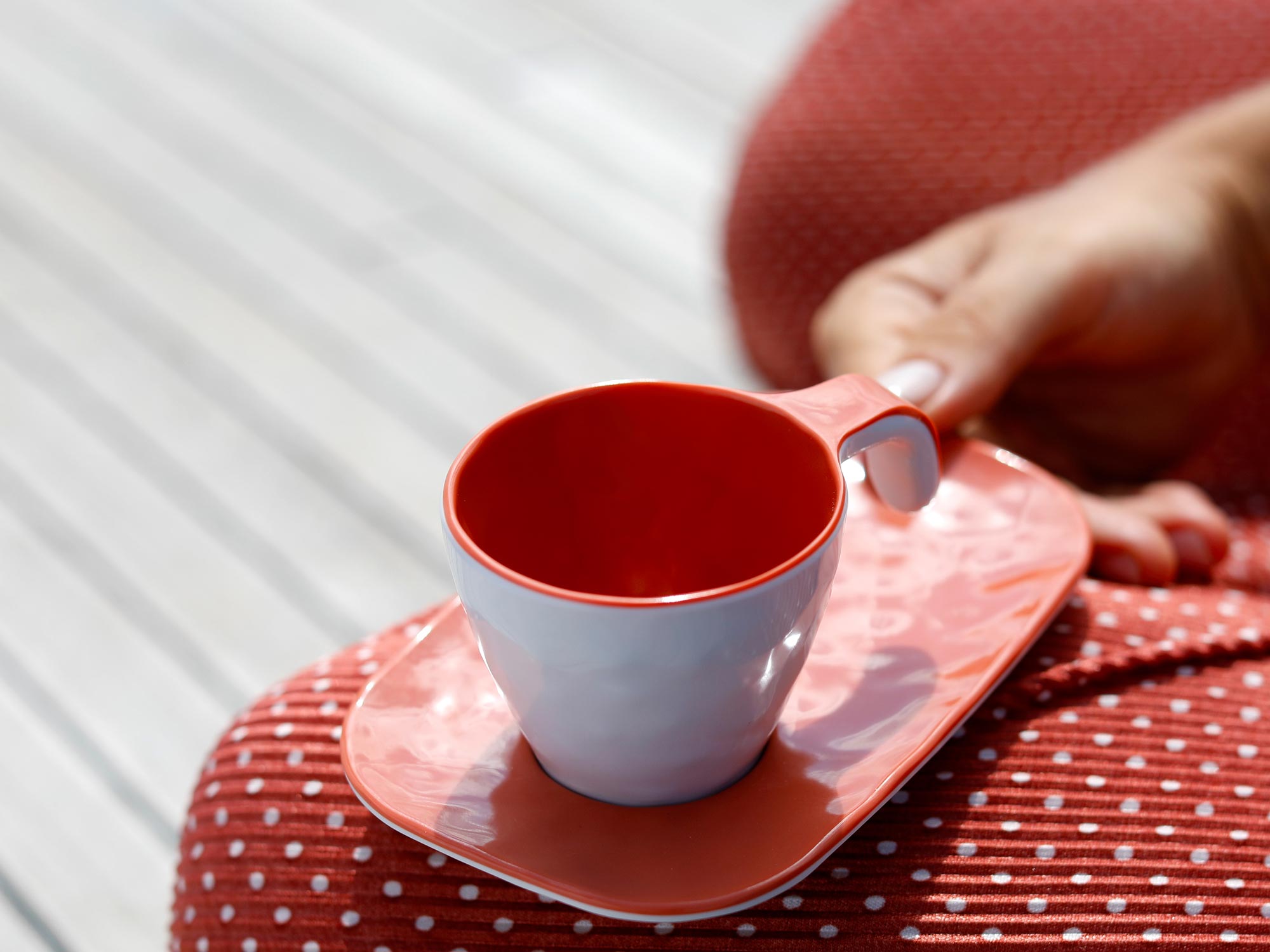 Set Café Melamina Summer – Coral, 6 - Imagen 3